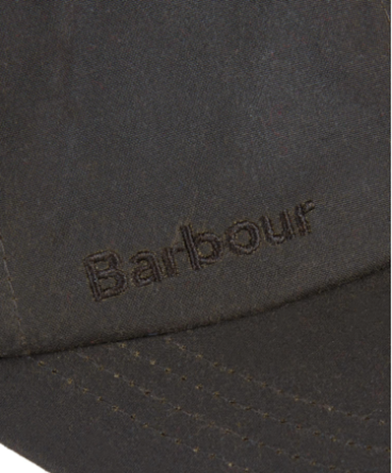 Barbour Wax Sports Cap Olive 1 Size-1